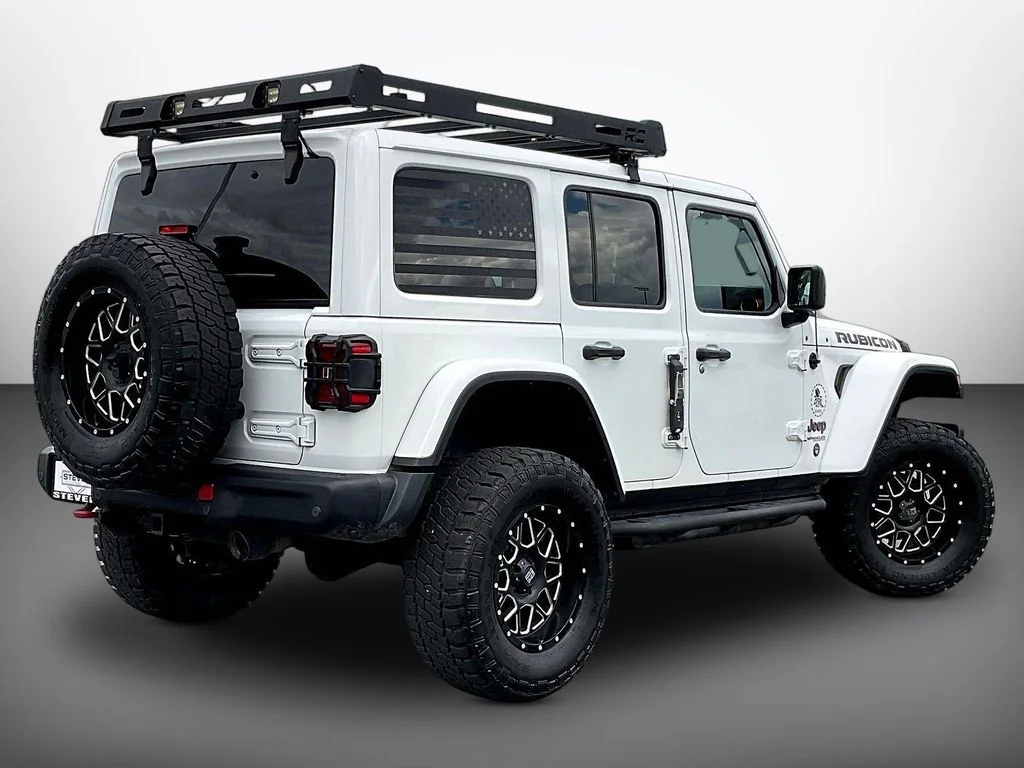 Certified Used 2019 White Jeep Unlimited Rubicon image 6