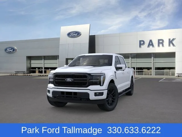 New 2026 Star White Metallic Tri-Coat Ford Lariat image 2