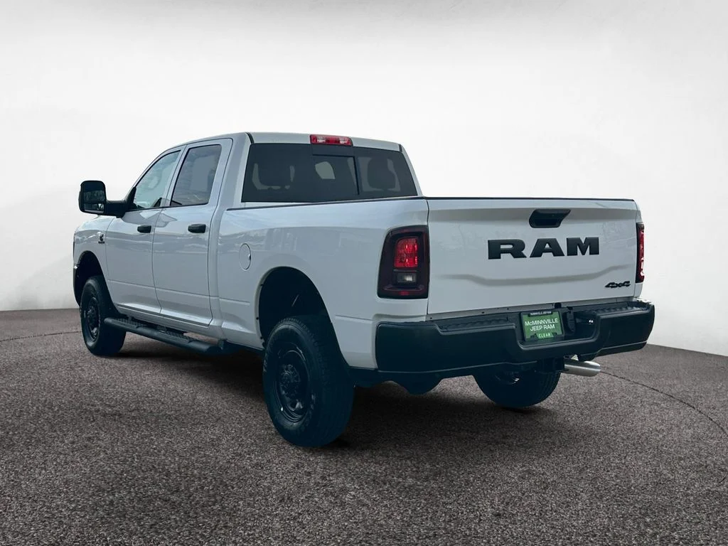 New 2026 Bright White Clear-Coat Exterior Paint RAM Tradesman image 3