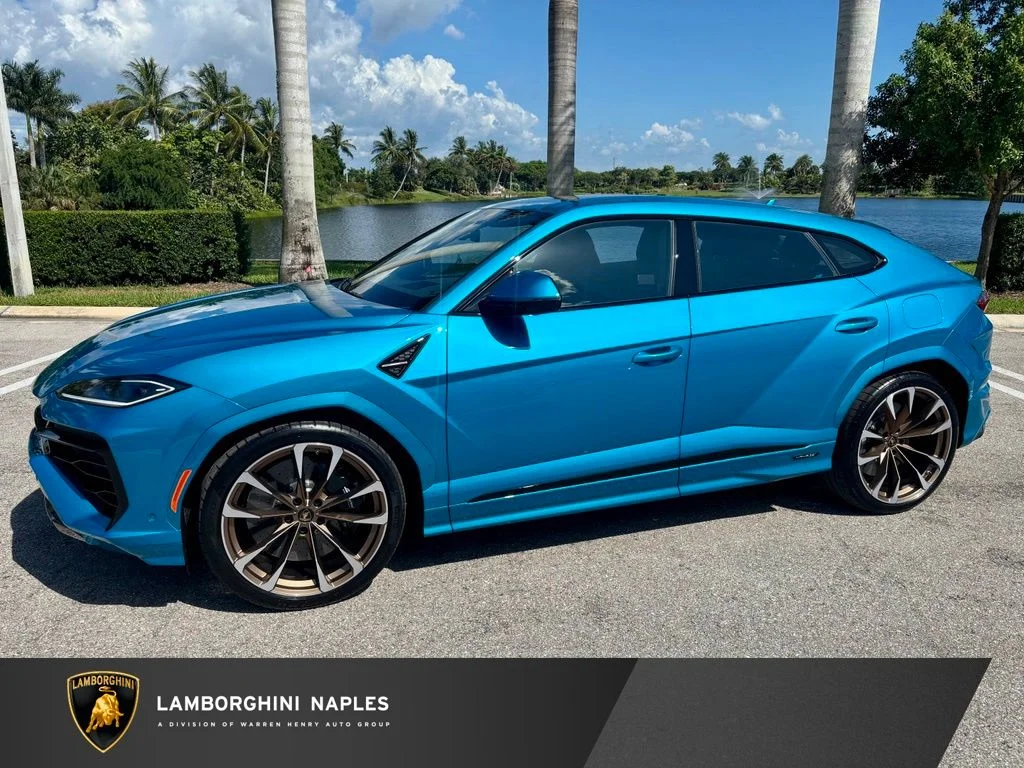 New 2026 Blue Lamborghini SE image 1