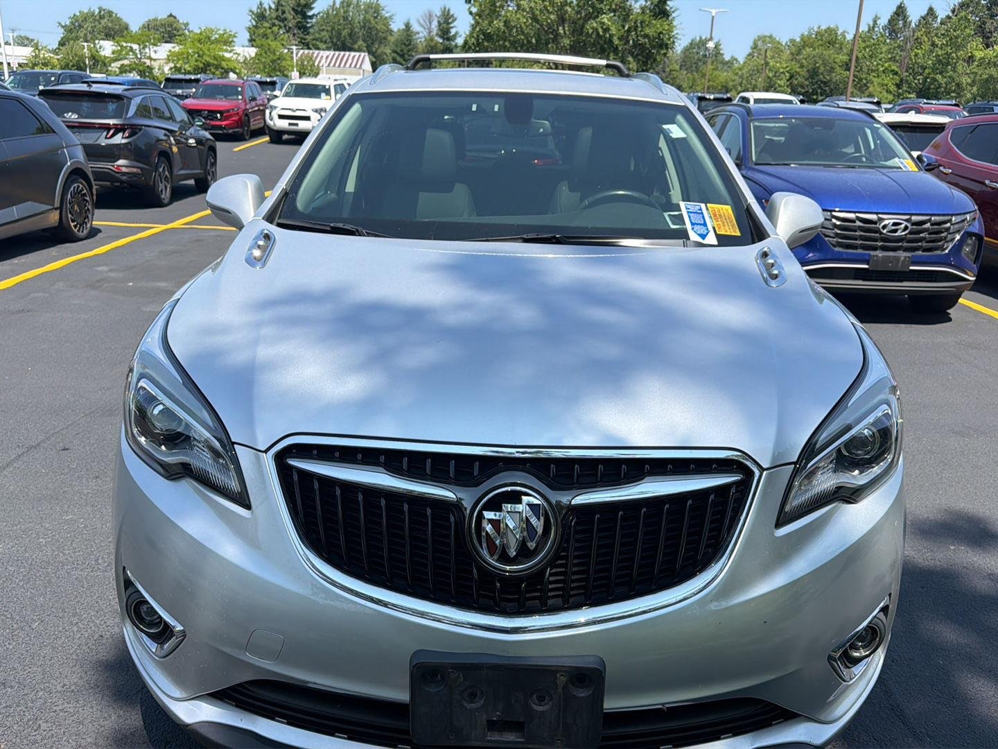 Used 2019 Galaxy Silver Metallic Buick Essence image 2