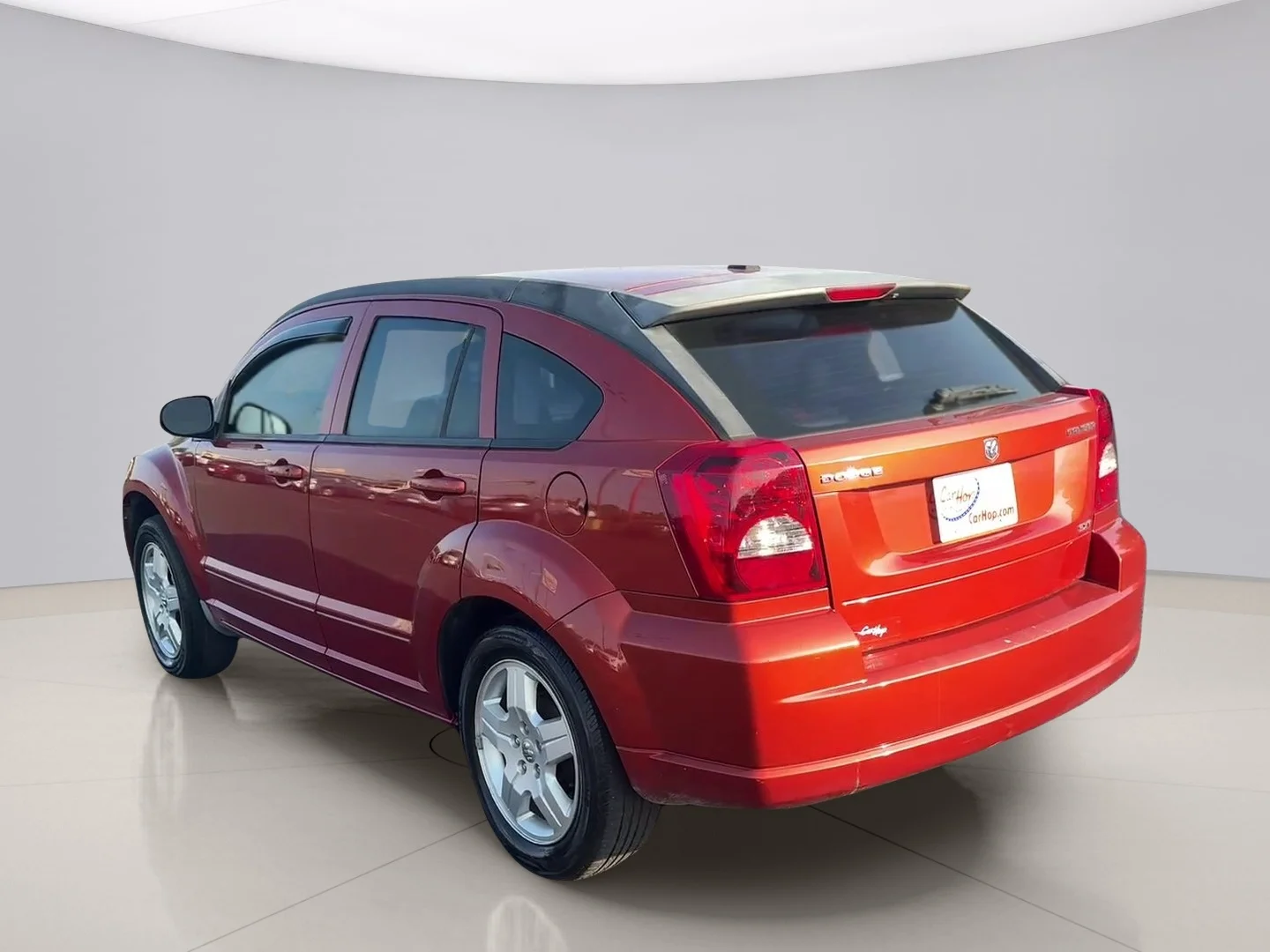 Used 2009 Orange Dodge SXT image 3