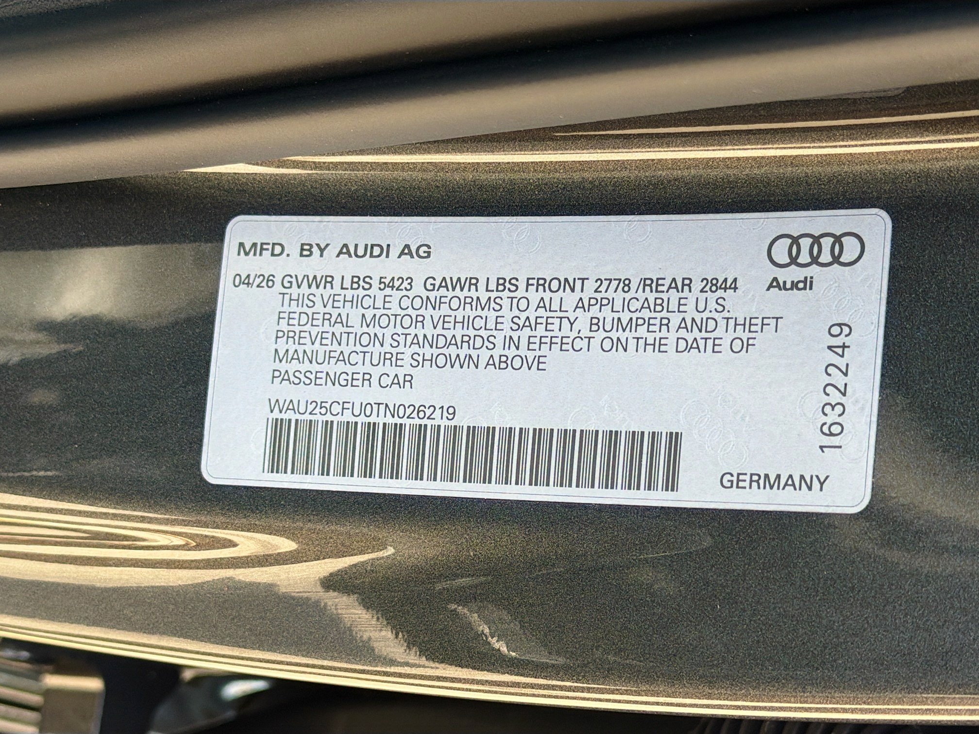 New 2026 Daytona Gray Metallic Audi Premium Plus image 41