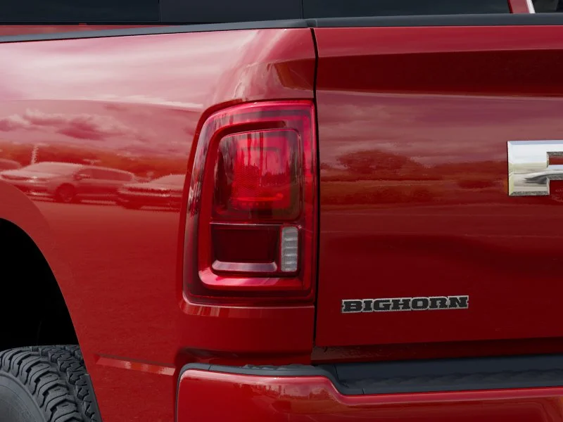 New 2026 Flame Red Clearcoat RAM Big Horn Crew Cab 4x4 6