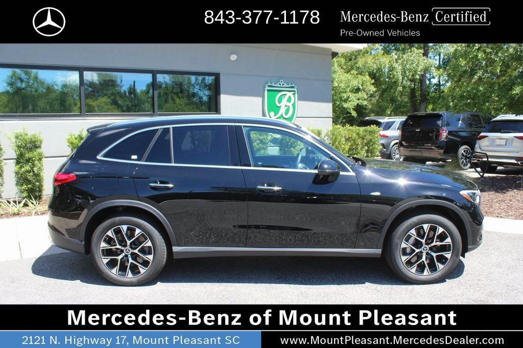 Certified Used 2025 Black Mercedes-Benz GLC 350e image 3