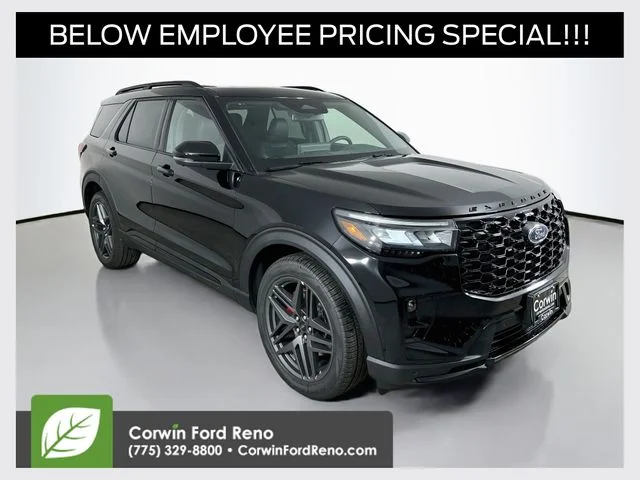 New 2026 Agate Black Metallic Ford ST image 1