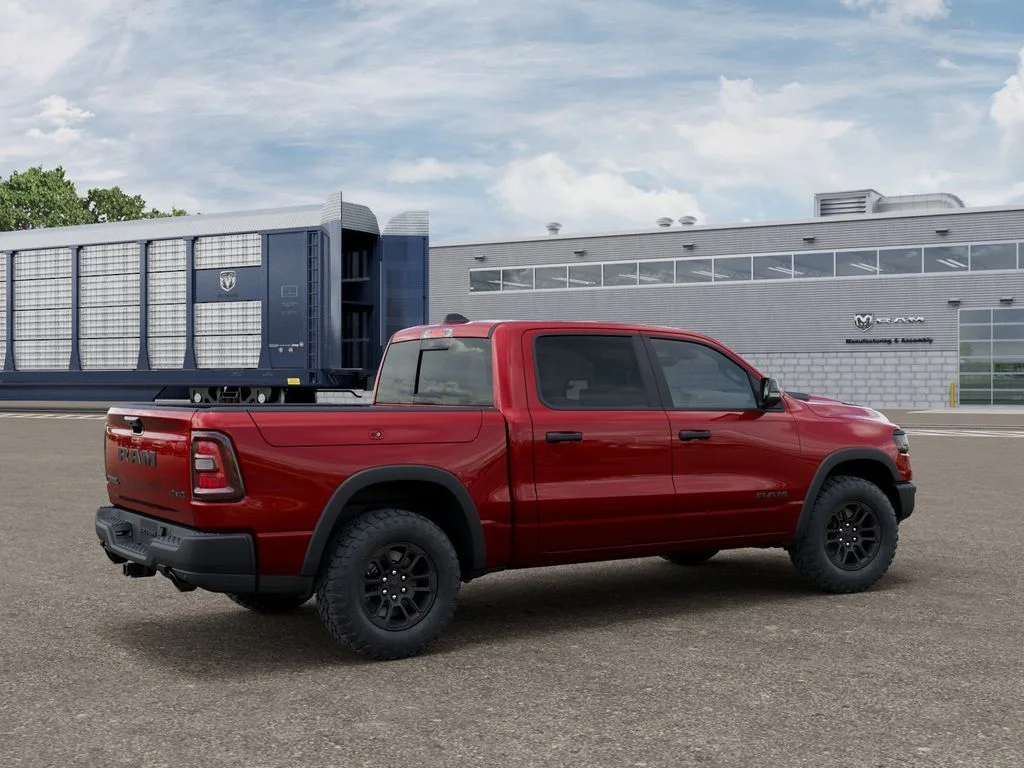 New 2027 Molten Red Pearl-Coat Exterior Paint RAM Rebel image 4