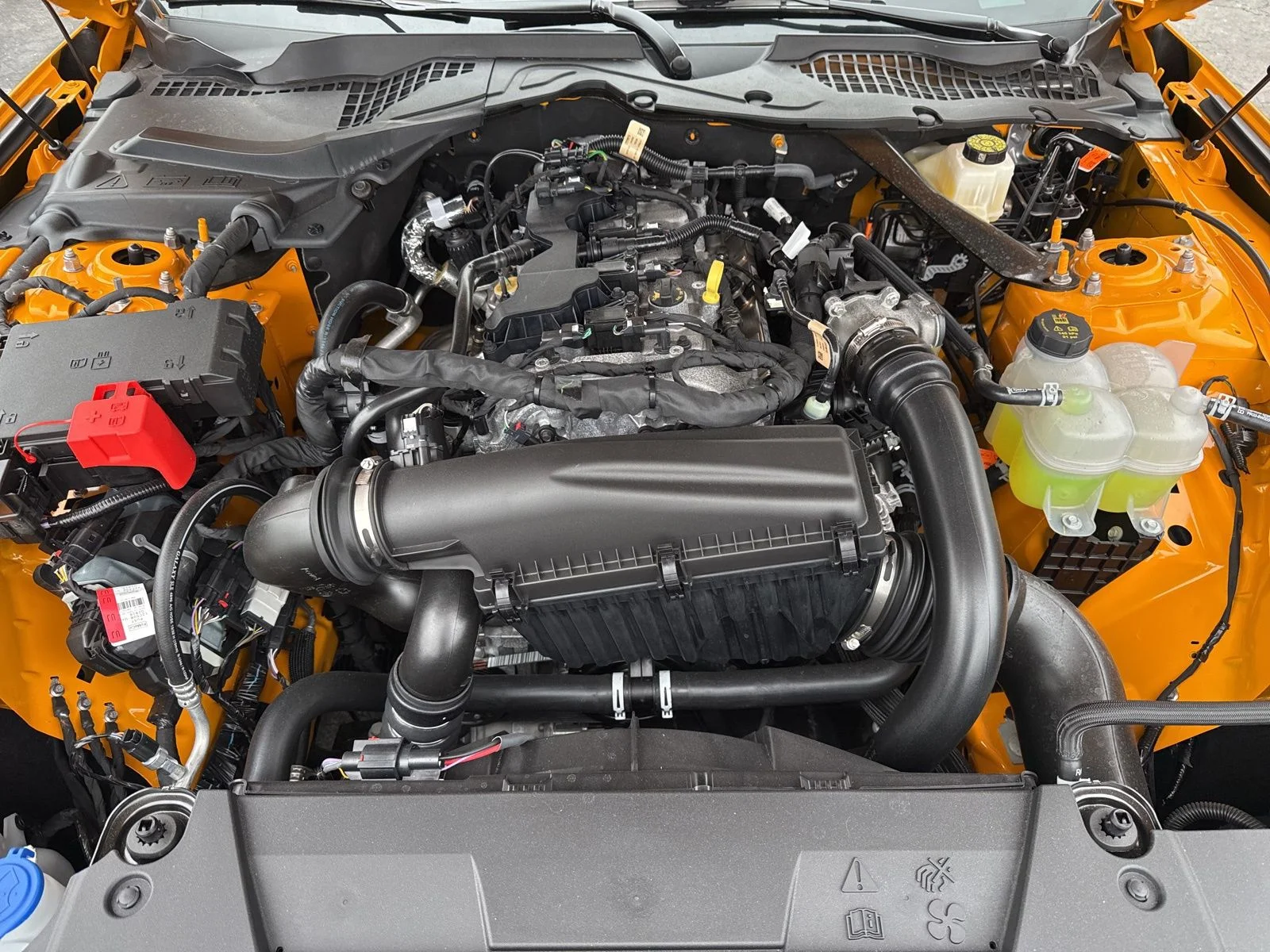 New 2026 Orange Fury Metallic Tri-coat Ford EcoBoost® Premium Fastback image 29