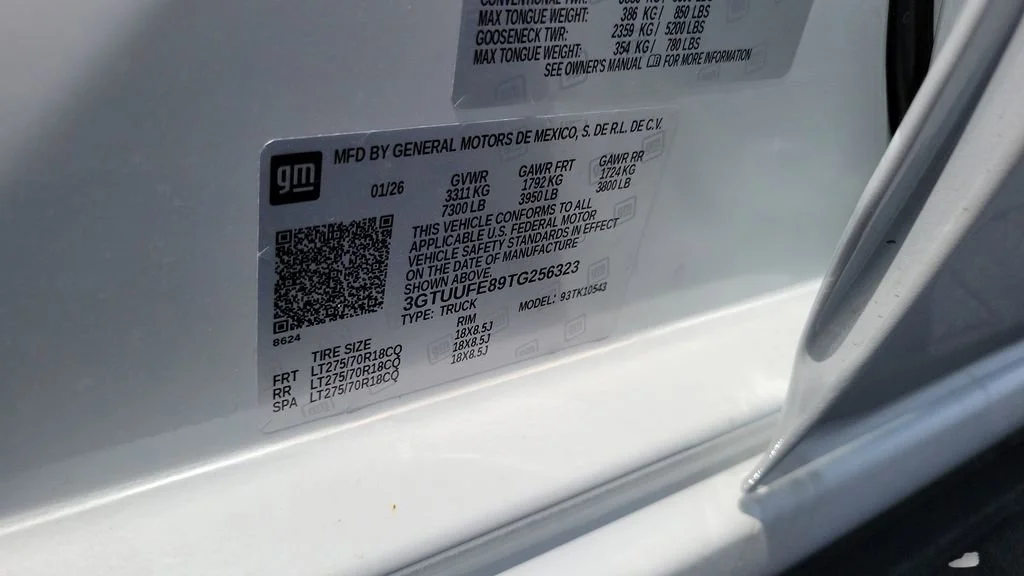 New 2026 Summit White GMC AT4X image 26
