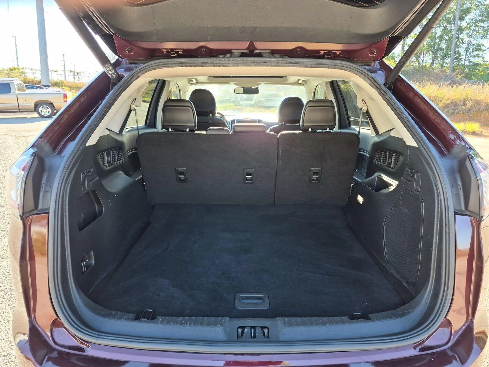 Used 2018 Burgundy Velvet Metallic Tinted Clearcoat Ford Sport image 33