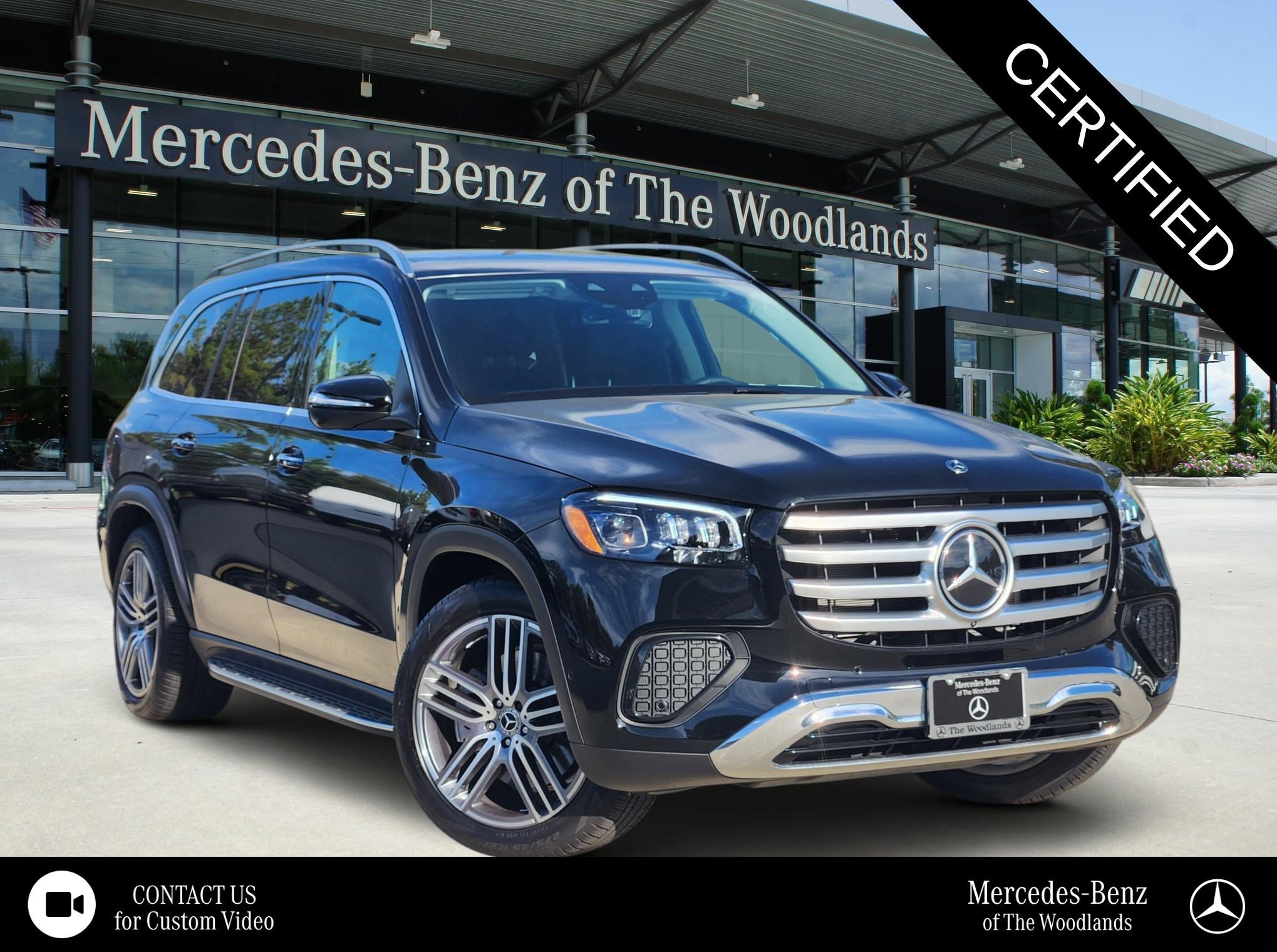 Certified Used 2026 Black Mercedes-Benz GLS 450 image 1