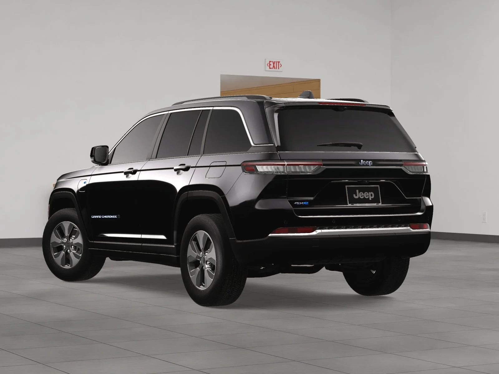 New 2024 Diamond Black Crystal Pearlcoat Jeep 4xe image 33