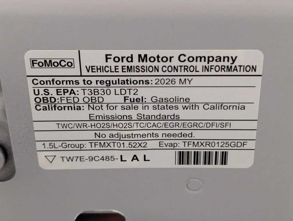New 2026 Space White Metallic Ford Big Bend® image 24