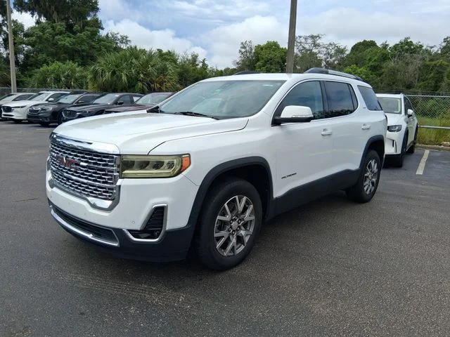 Used 2021 GMC Acadia SLT with VIN 1GKKNML44MZ209523 for sale in Longwood, FL