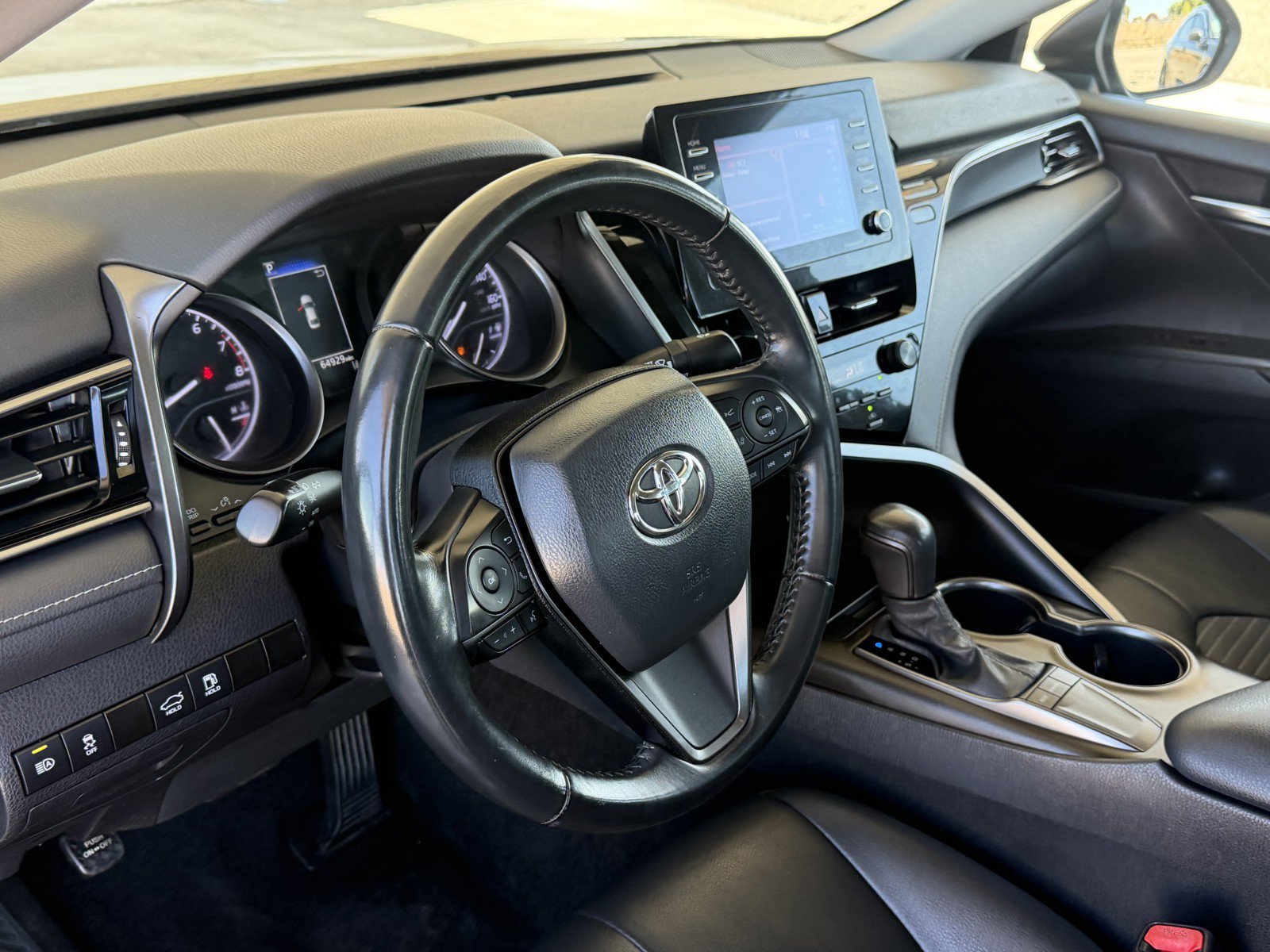 Certified Used 2023 Midnight Black Metallic Toyota SE image 19