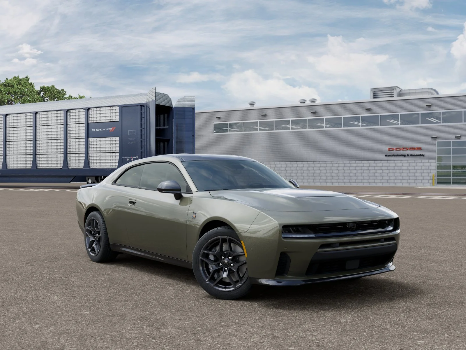 New 2026 Green Machine Exterior Paint Dodge  image 3