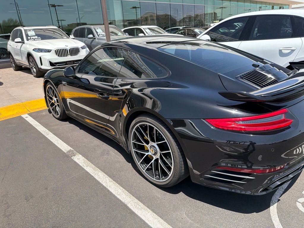Used 2017 Racing Yellow Porsche Turbo image 4
