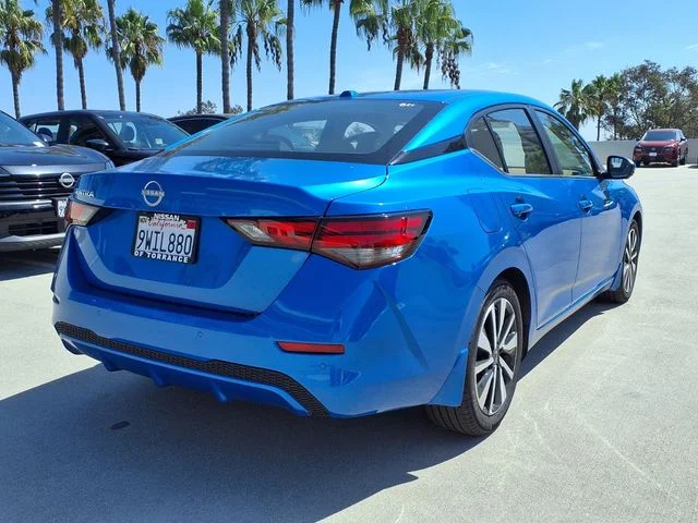 Certified Used 2025 Blue Nissan SV image 21