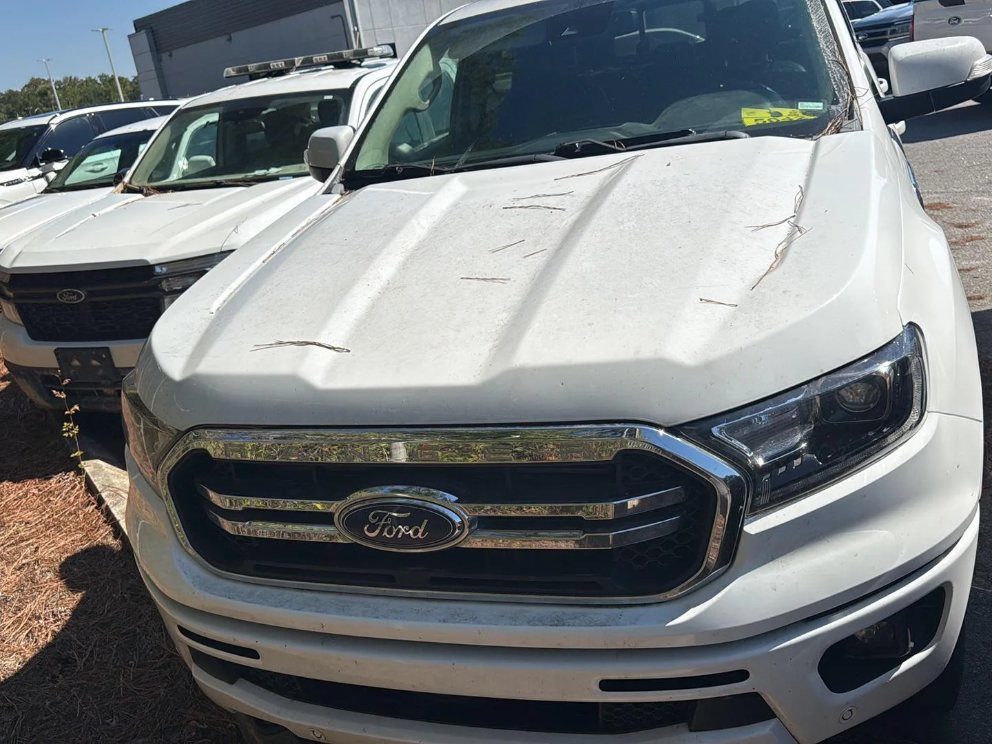 Used 2020 Oxford White Ford LARIAT image 6