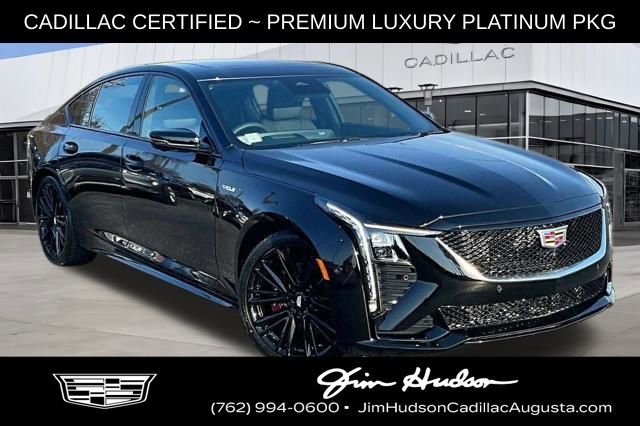 Black Raven 2025 Cadillac CT5 Premium Luxury RWD Sedan Rear-Wheel Drive Automatic