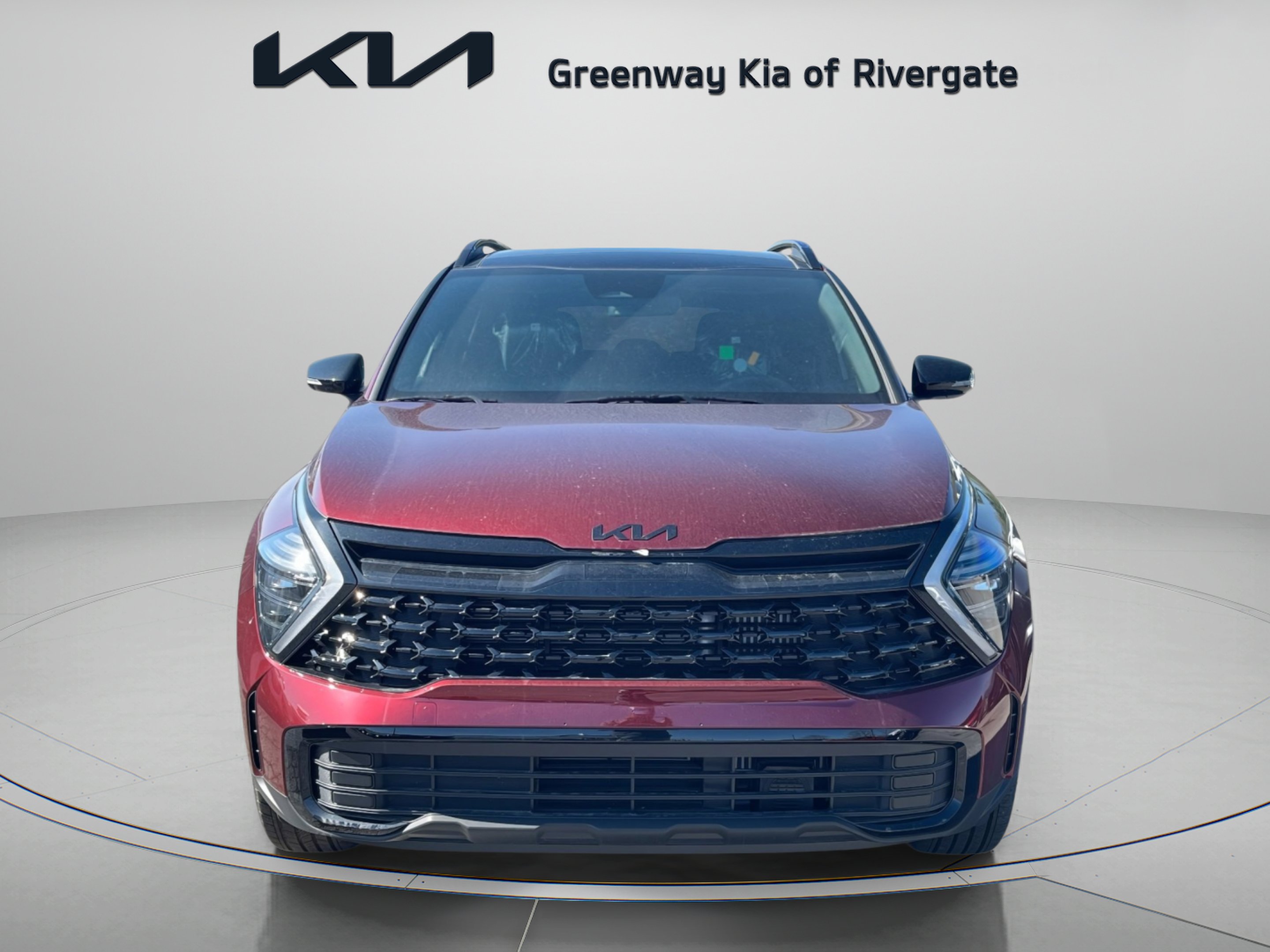 New 2025 Dawning Red Kia X-Line image 2