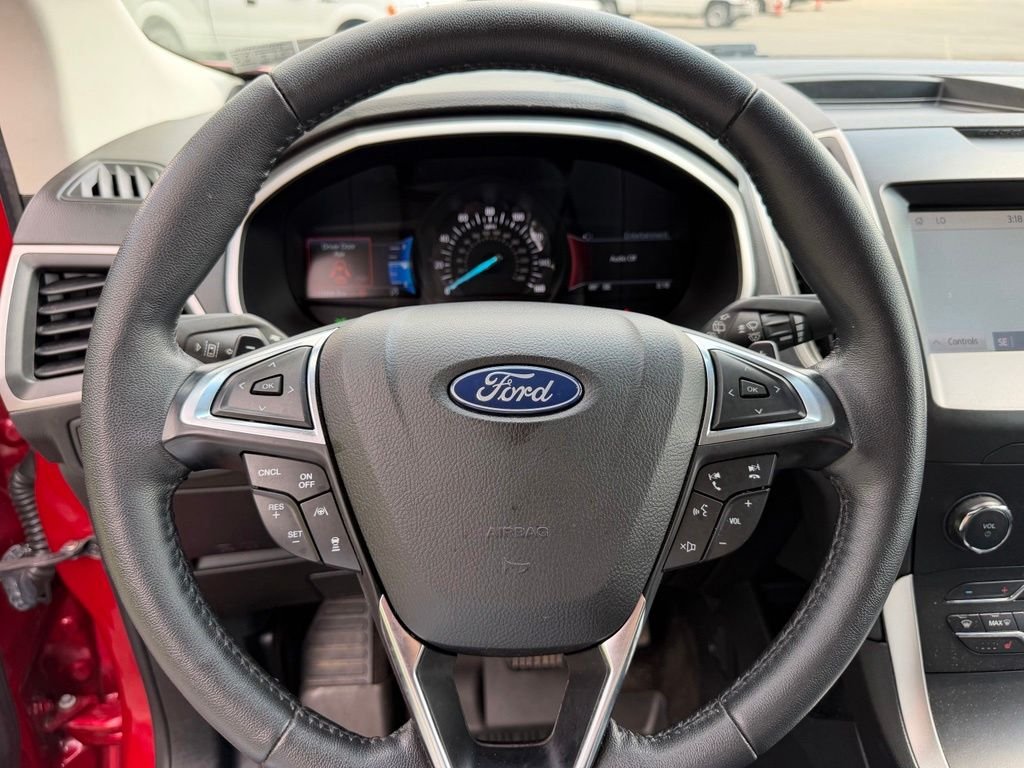 Certified Used 2020 Red Metallic Ford SEL image 11