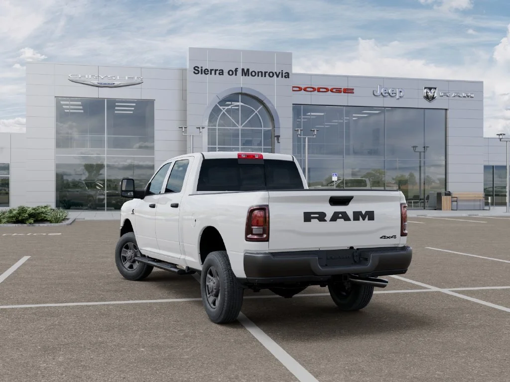 New 2027 Bright White Clear-Coat Exterior Paint RAM Tradesman image 3