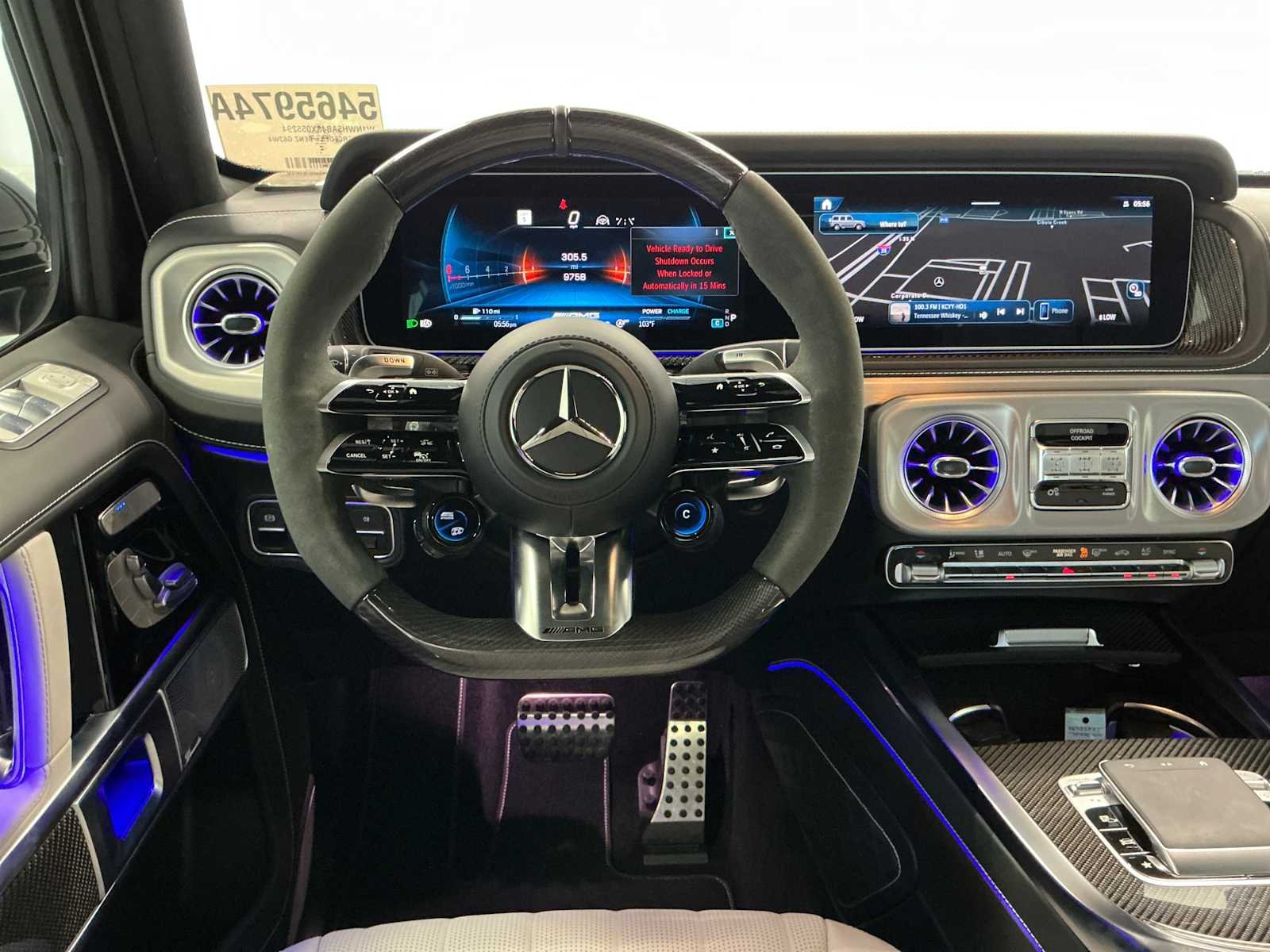 Certified Used 2025 MANUFAKTUR Moonlight White Metallic Mercedes-Benz AMG® G 63 image 21