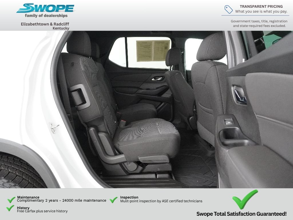 Used 2023 WHITE Chevrolet LT Cloth image 10