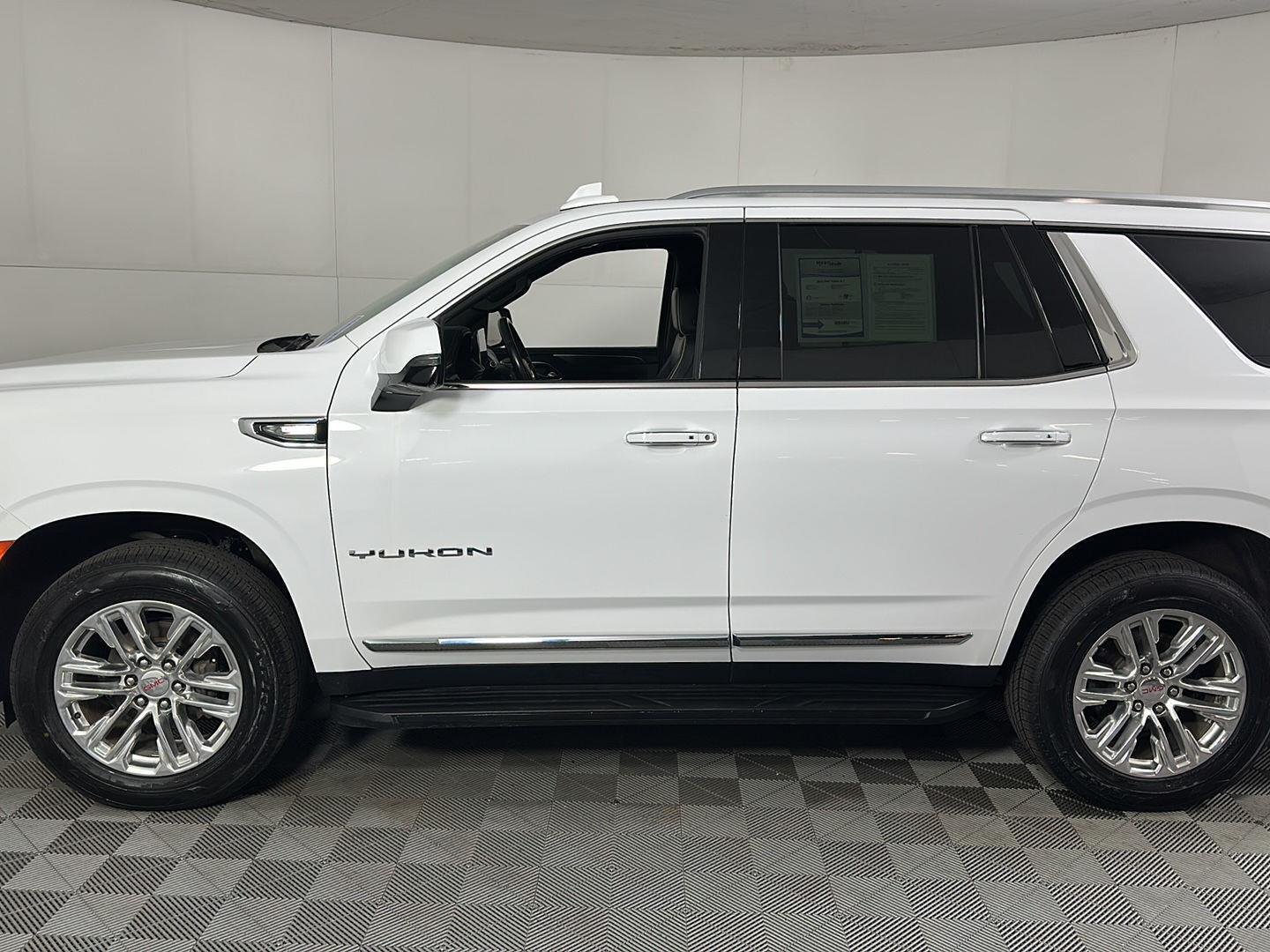 Used 2021 Summit White GMC SLT image 21