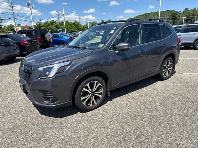 Used 2022 Gray Metallic Subaru Limited image 8