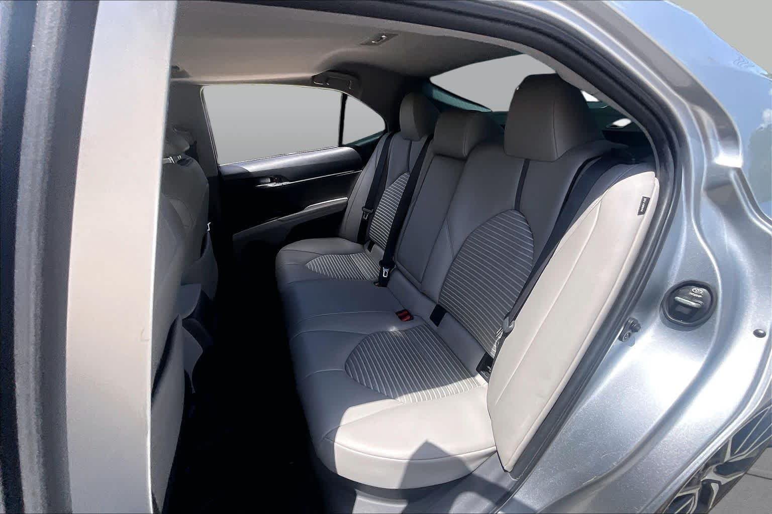 Used 2022 Celestial Silver Metallic Toyota Hybrid SE image 20