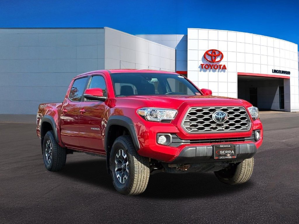 Used 2021 Red Toyota TRD Off-Road image 7