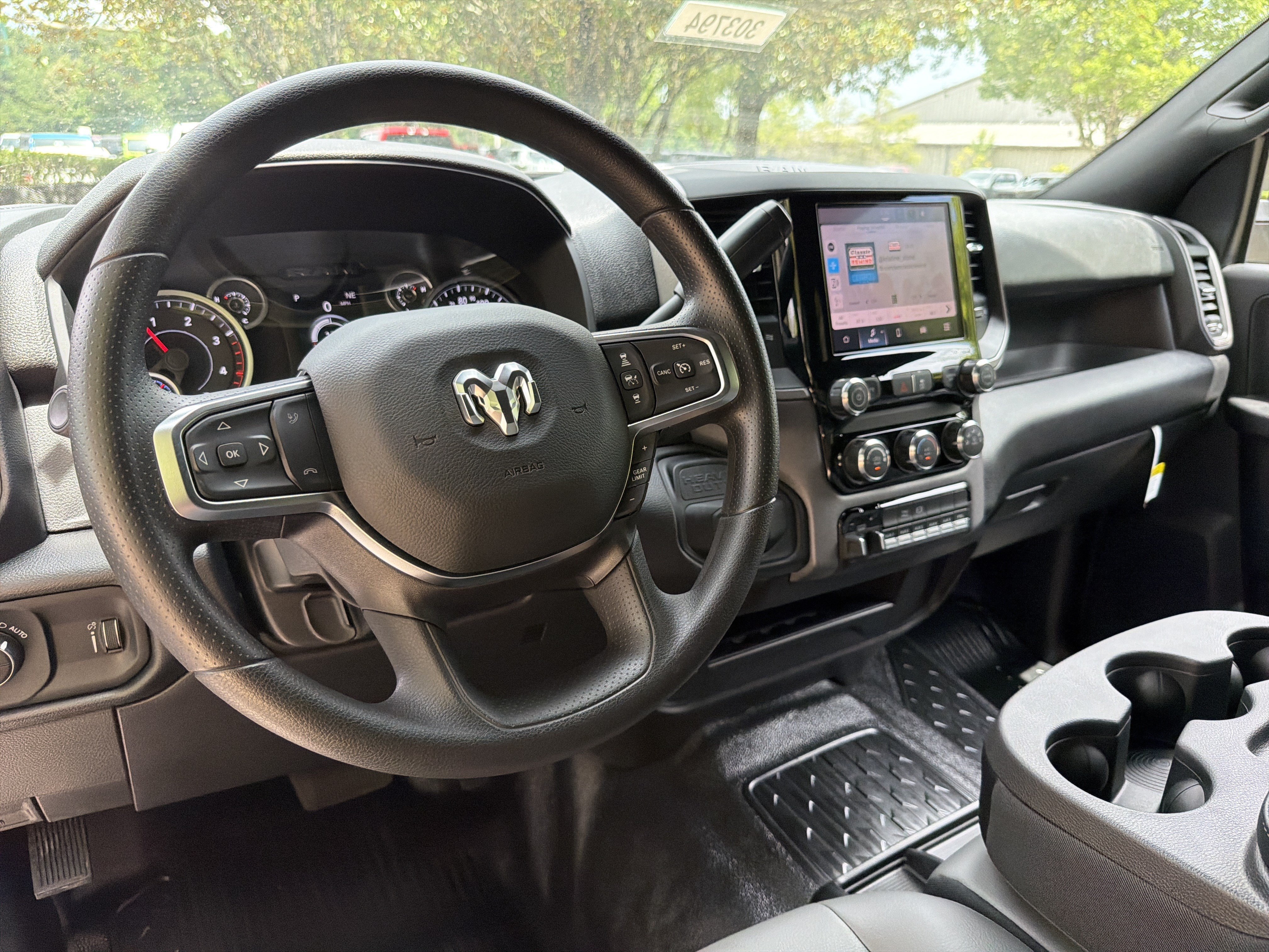 New 2026 Diamond Black Crystal Pearlcoat RAM Tradesman image 21