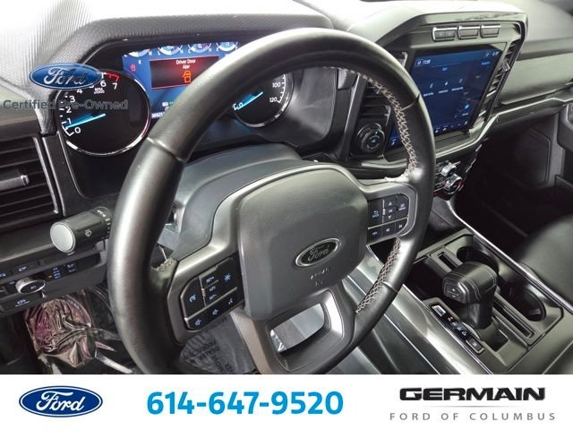 Certified Used 2023 Carbonized Gray Metallic Ford XLT image 16
