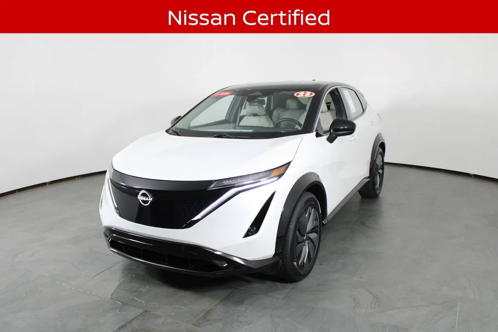 Certified 2023 Nissan Ariya Engage with VIN JN1AF0BA1PM409414 for sale in Orlando, FL