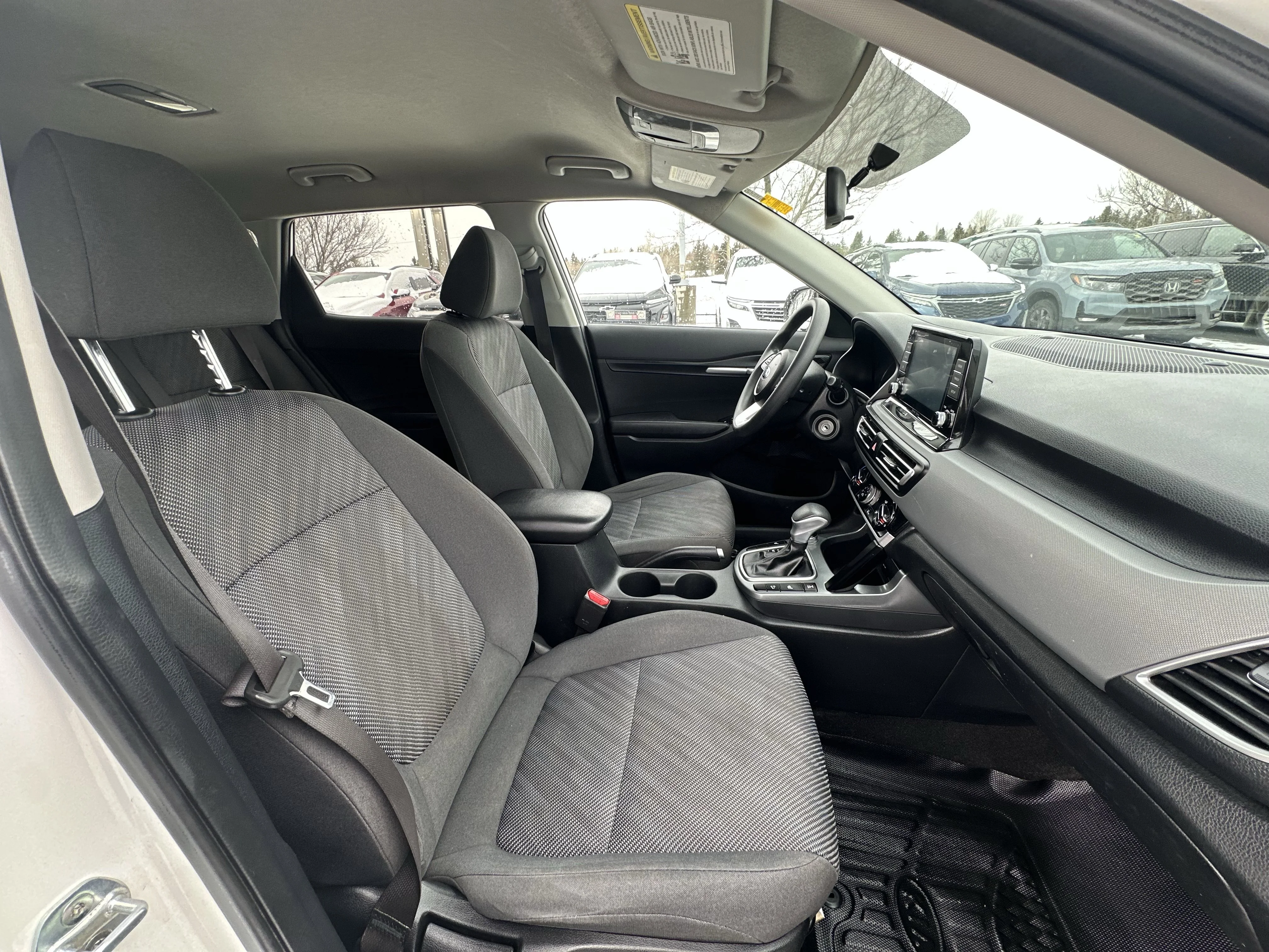 Certified Used 2021 White Kia LX image 18