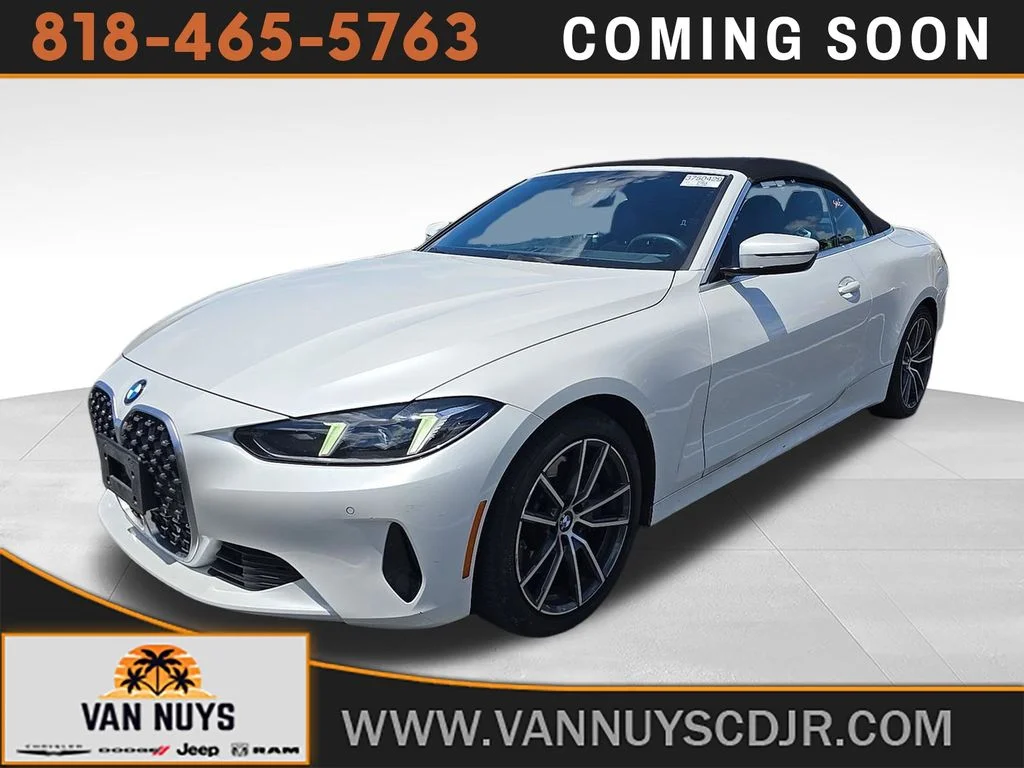 Used 2025 White BMW 430i xDrive image 1
