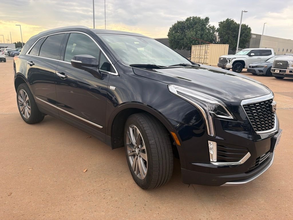 Used 2021 Blue Cadillac Premium Luxury image 4
