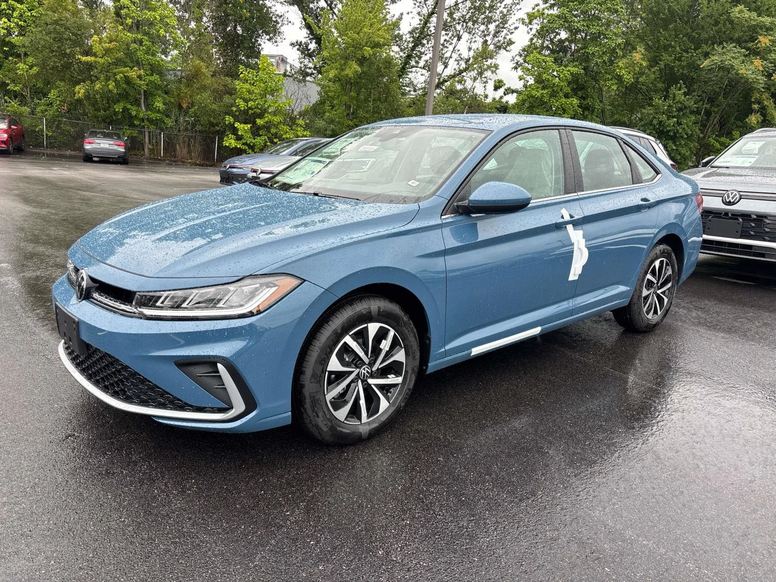 New 2026 Monterey Blue Pearl Volkswagen S Auto image 1