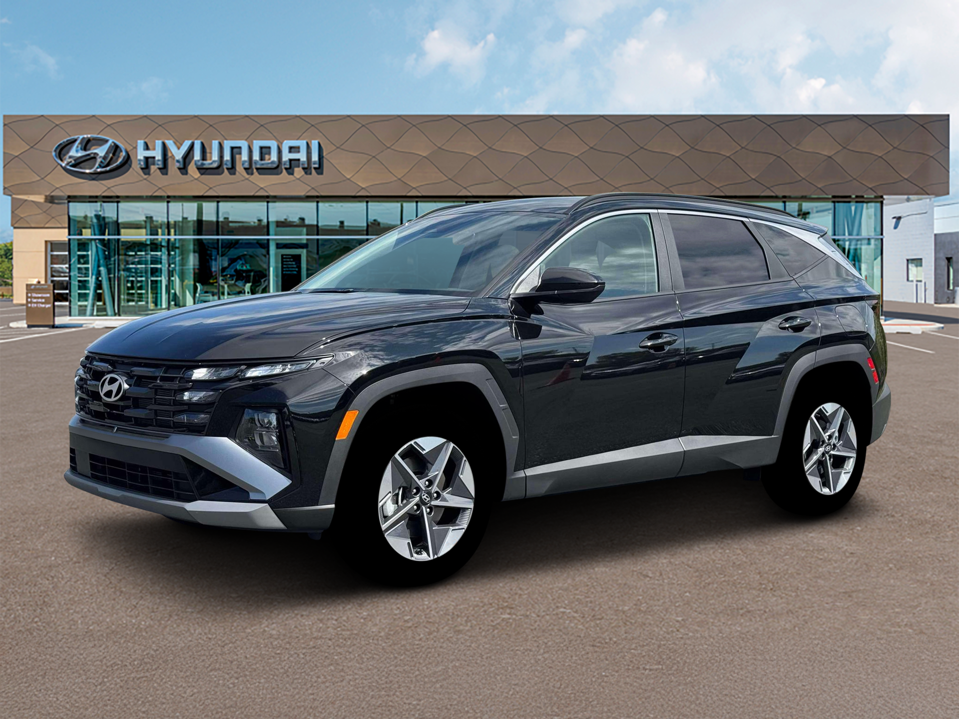 New 2026 Black Hyundai SEL AWD image 2