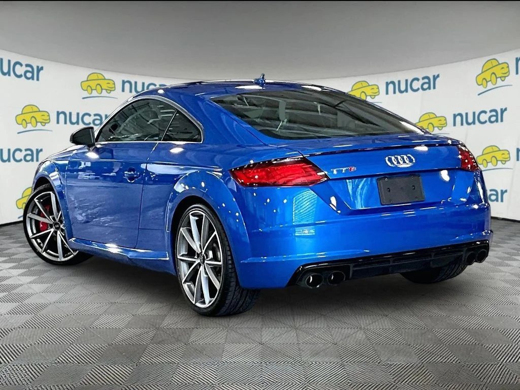 Used 2018 Blue Audi 2.0T image 4