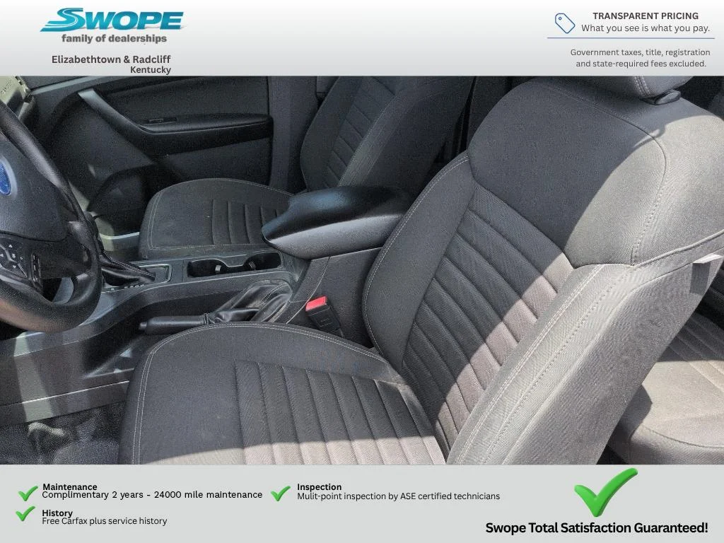 Used 2020 SHADOW BLACK Ford XL 2WD SuperCab 6' Box image 13