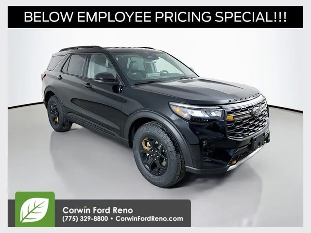 New 2026 Agate Black Metallic Ford Tremor image 1