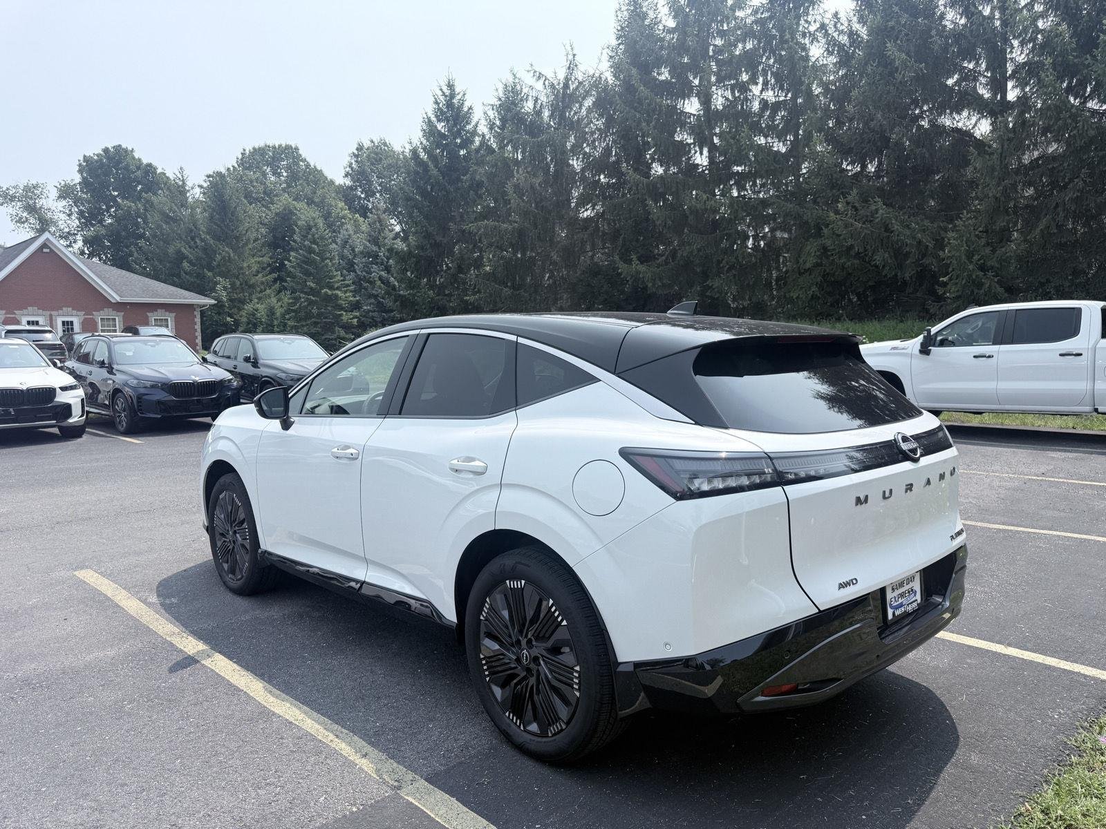 Used 2025 Everest White Pearl Tricoat/Super Black Nissan Platinum image 5