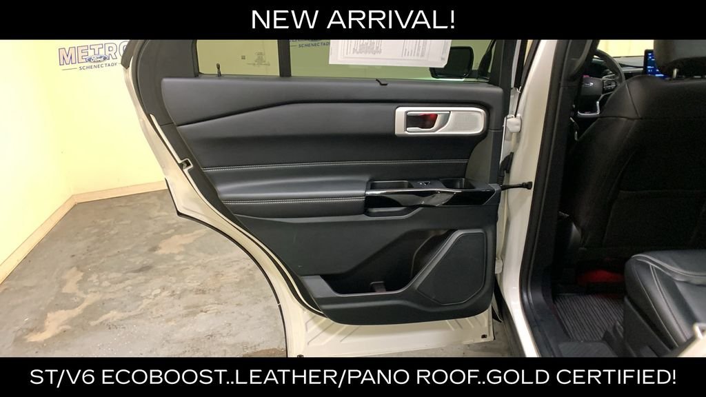 Certified Used 2022 White Metallic Ford ST image 25