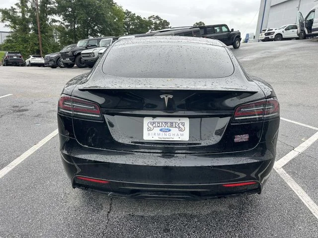 Used 2022 Black Tesla Plaid image 6