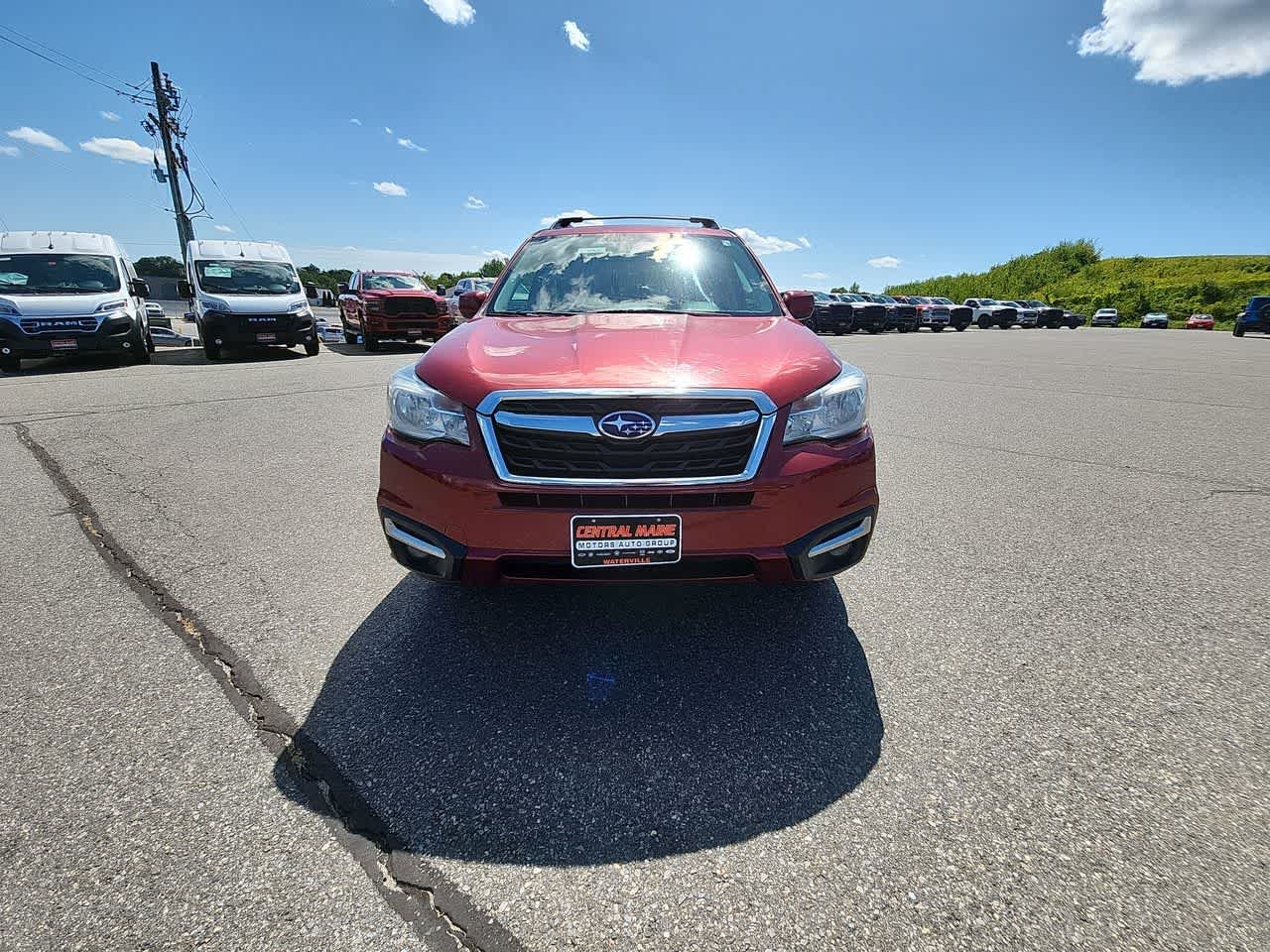 Used 2018 Venetian Red Pearl Subaru Premium image 7