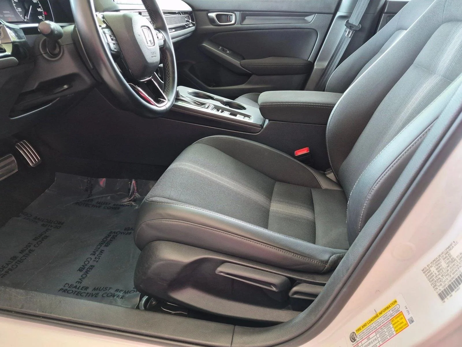 Used 2024 Platinum White Pearl Honda Sport image 16