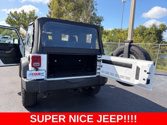 Used 2017 Bright White Clea Jeep Sport image 15